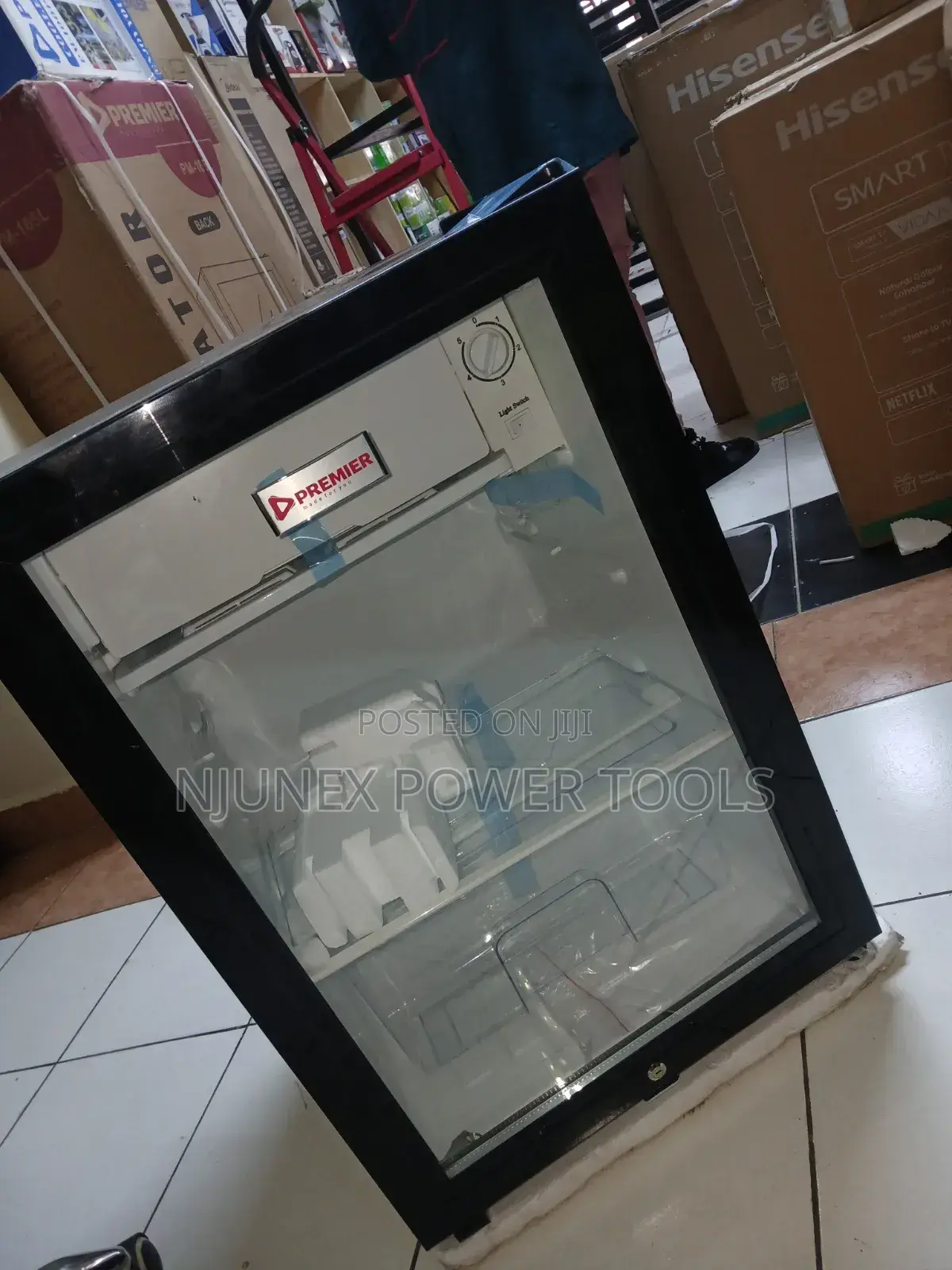 Premier Glass 65L Door Display Refrigerator.