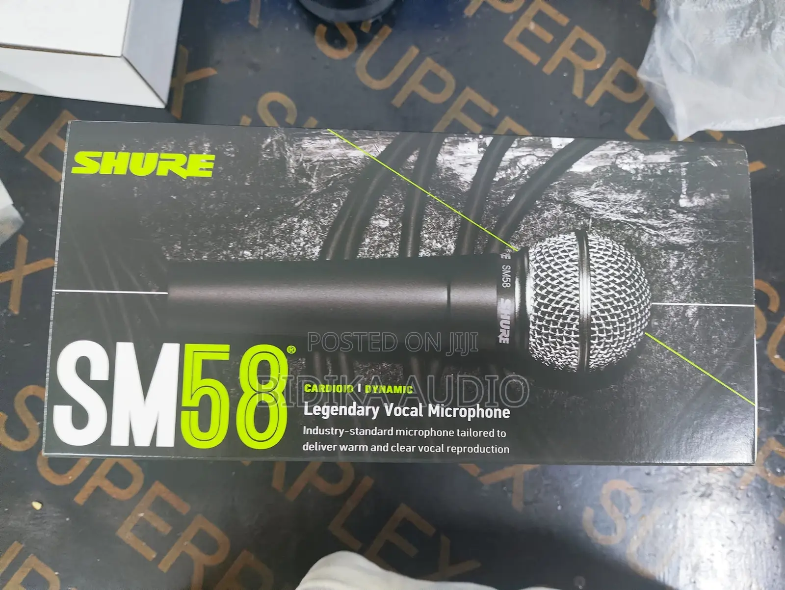 Shure SM58 Legendary Professional Live Sound Microphone