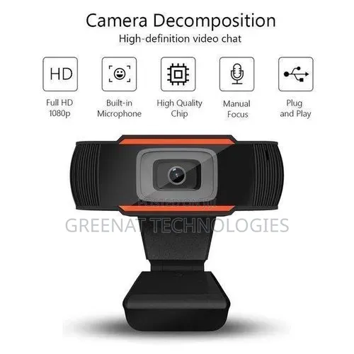 1080P Full HD USB Webcam Computer Camera With Microphone