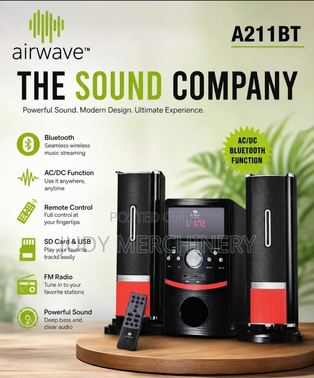 Woofer Air Wave Bt