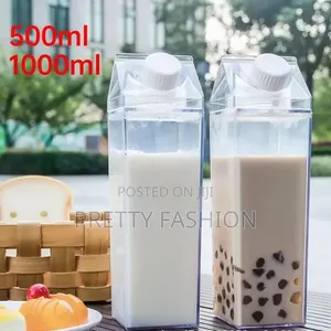 Milk Bottle 1L Acrylic