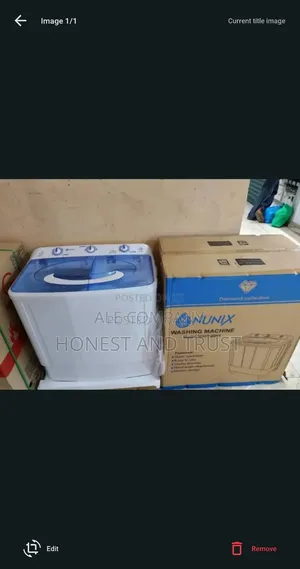 7.5kg Semi Automatic Washing Machine