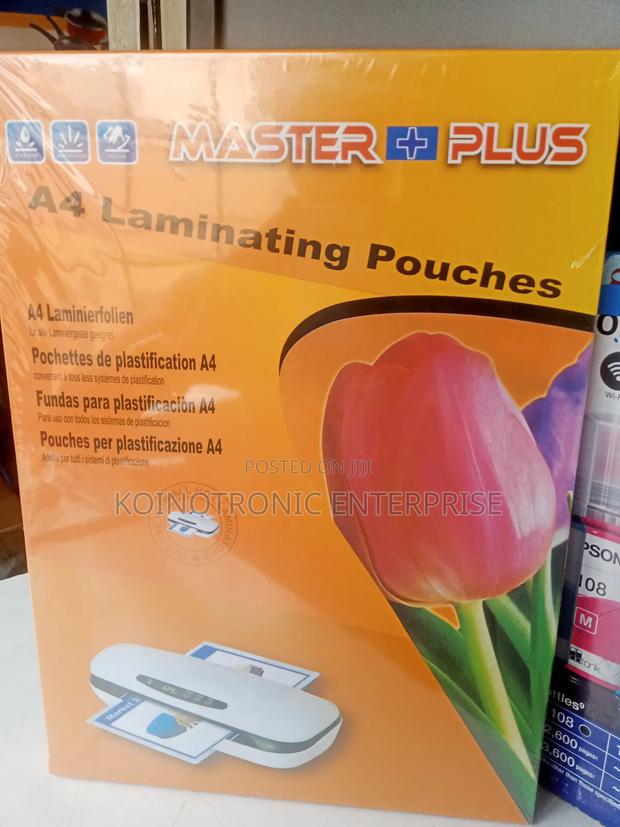 A4 Laminating Pouch Master Plus - thumbnail 2