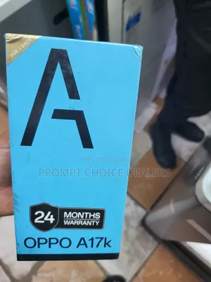New Oppo A17K 64 GB Blue