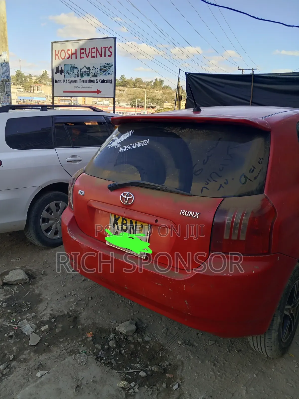 Toyota Corolla RunX 2003 Red