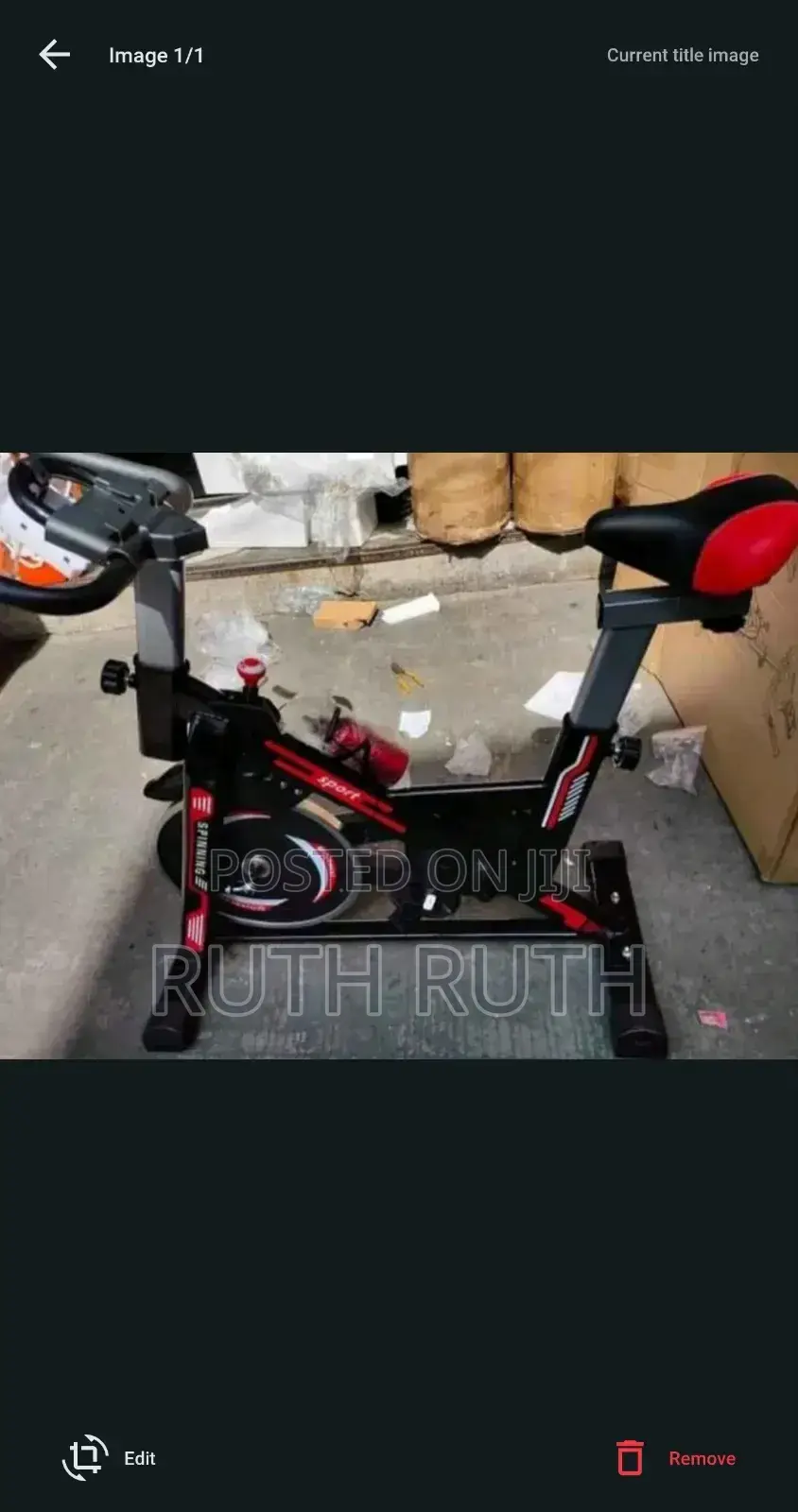 Gym Spin Bike