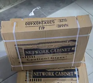 4U Cabinet 530 X 400 X 240 With Glass Pdu and Fan