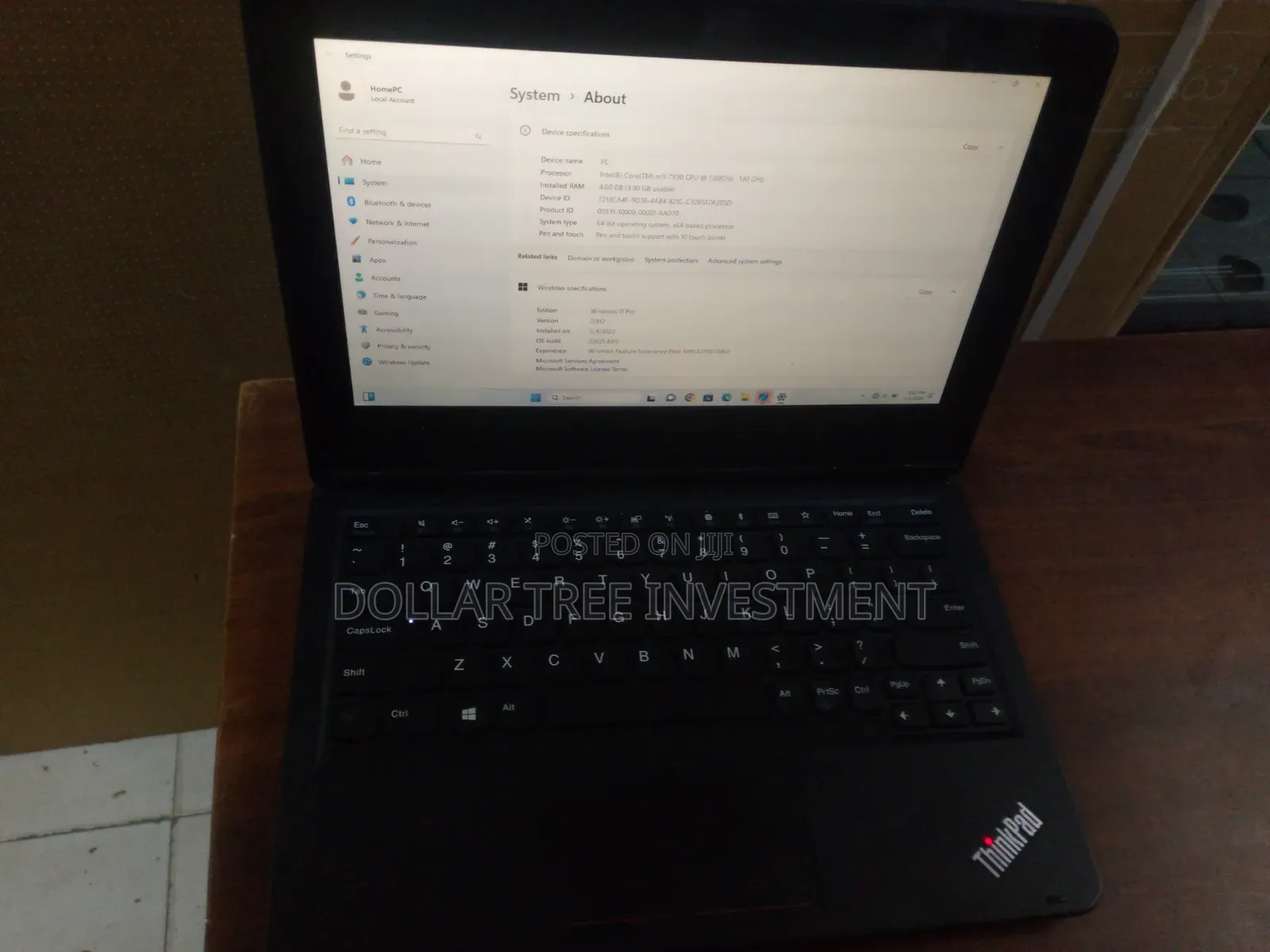 Laptop Lenovo Yoga 11e 4GB Intel Core M3 SSD 128GB