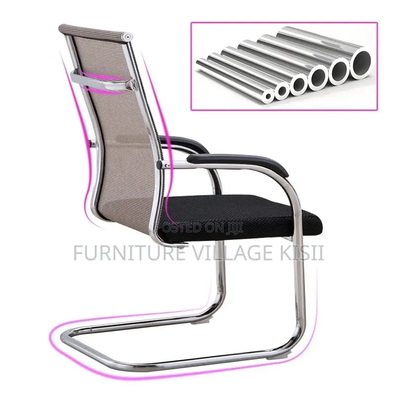 Office Chair ;Black Mesh Boardroom Chair