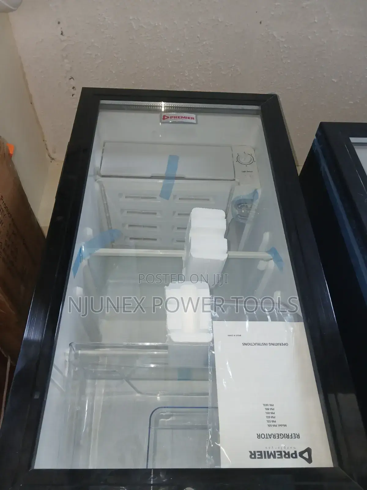 Premier 85L Glass Door Showcase "Refrigerator::