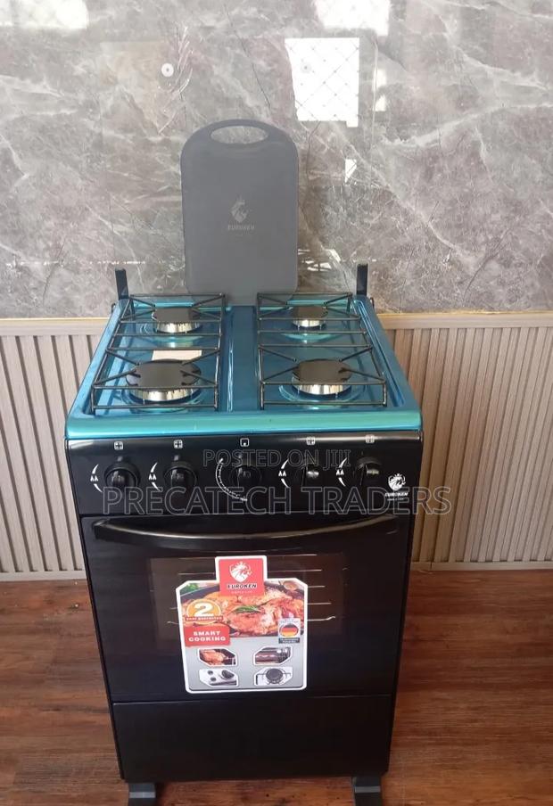 Euroken 4 Gas Burner Standing Cooker With Oven - thumbnail 2