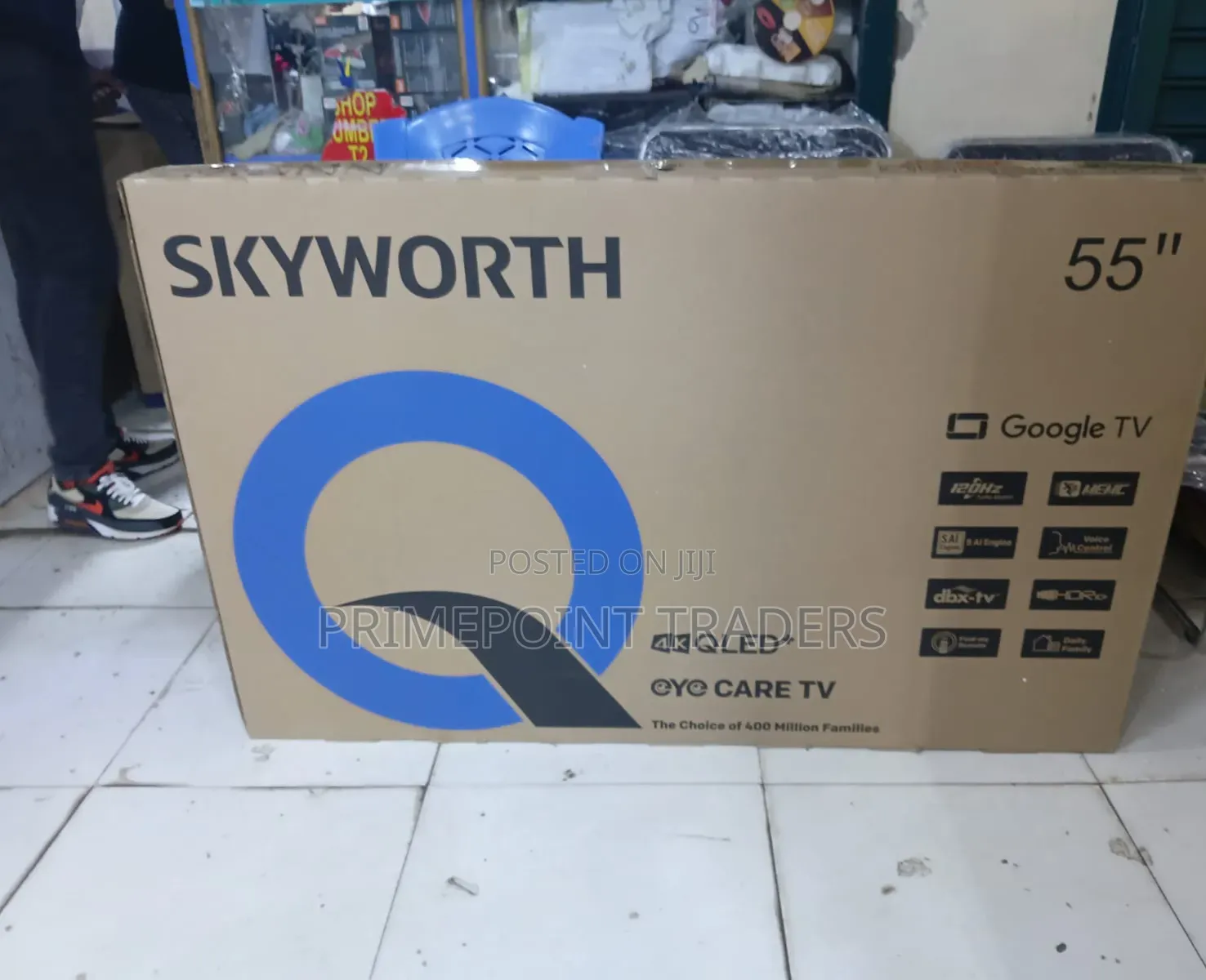 Skyworth 55” QLED Smart TV – Brilliant Picture & Smart Features