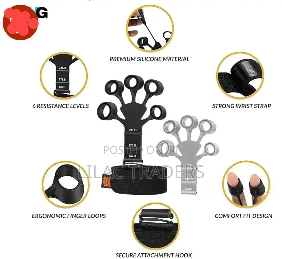 *✅ Adjustable Resistance Finger Trainer  Ce