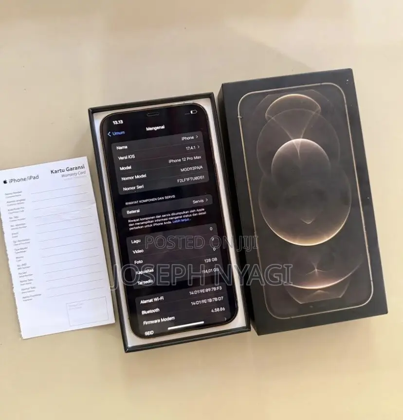 Apple iPhone 12 Pro Max 512 GB Gold