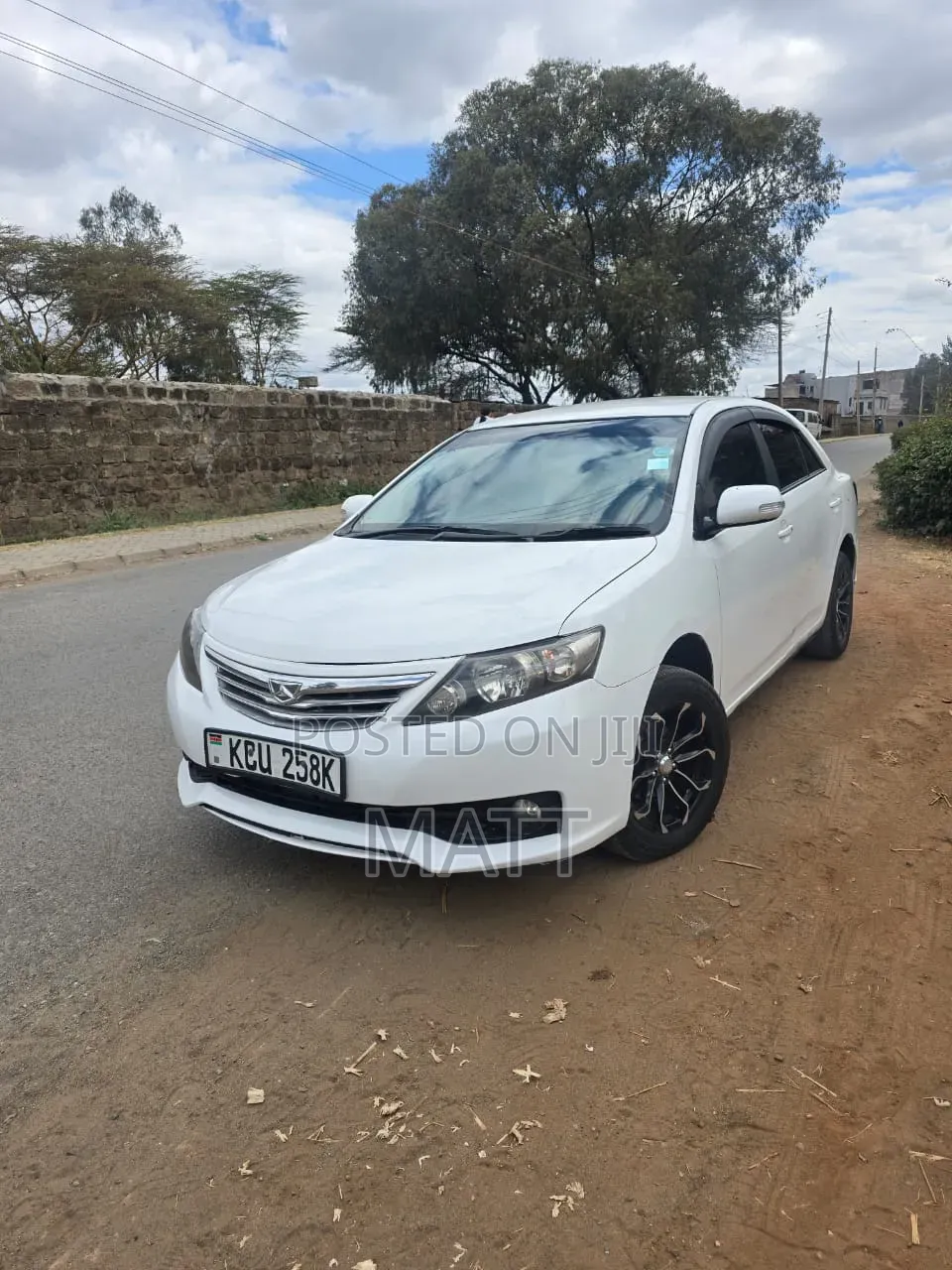 Toyota Allion 2012 White