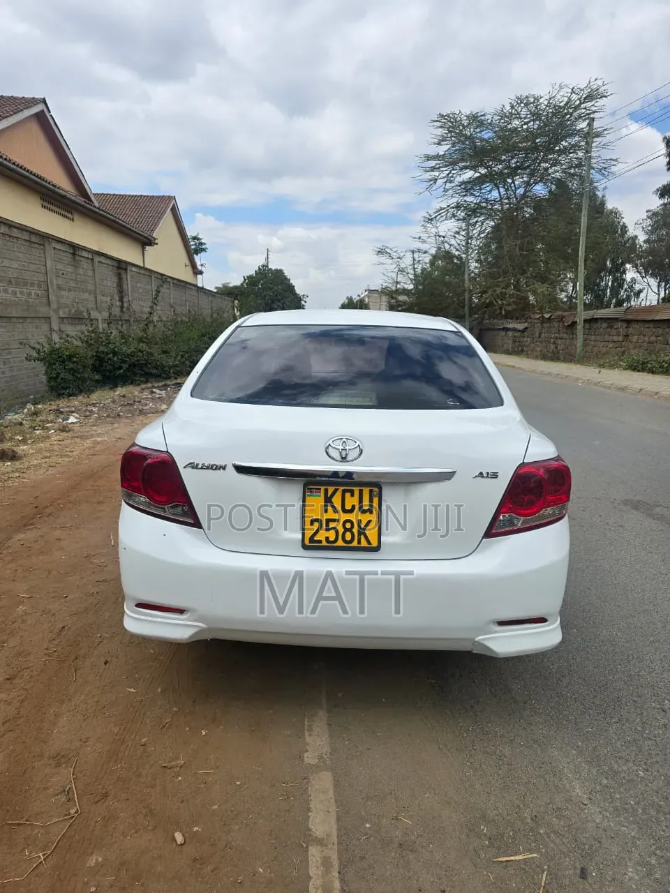 Toyota Allion 2012 White