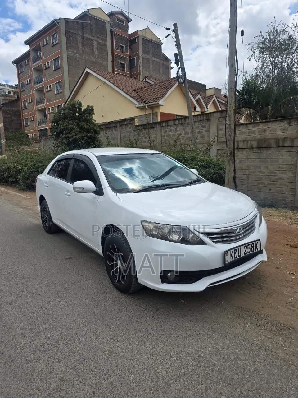 Toyota Allion 2012 White