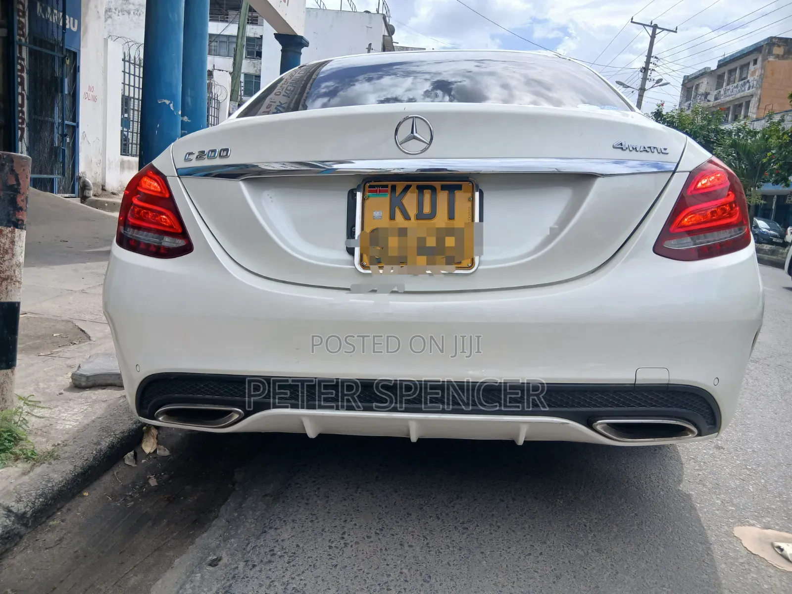 Mercedes-Benz C200 2017 White