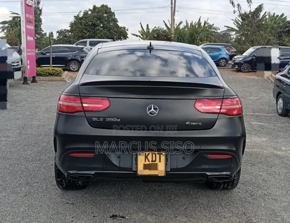 Mercedes-Benz GLE-Class GLE 350d 4MATIC 2017 Matt Black