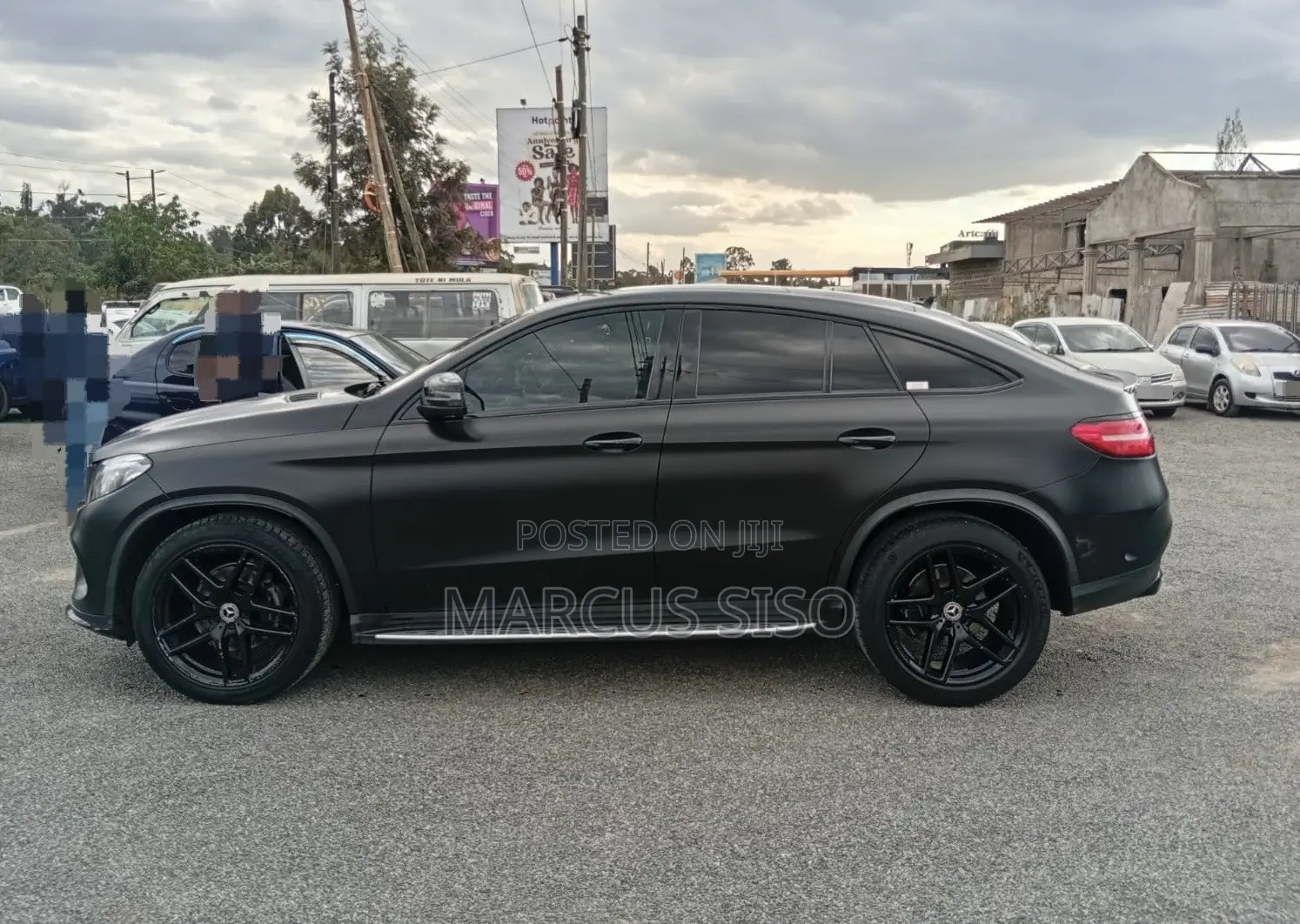 Mercedes-Benz GLE-Class GLE 350d 4MATIC 2017 Matt Black