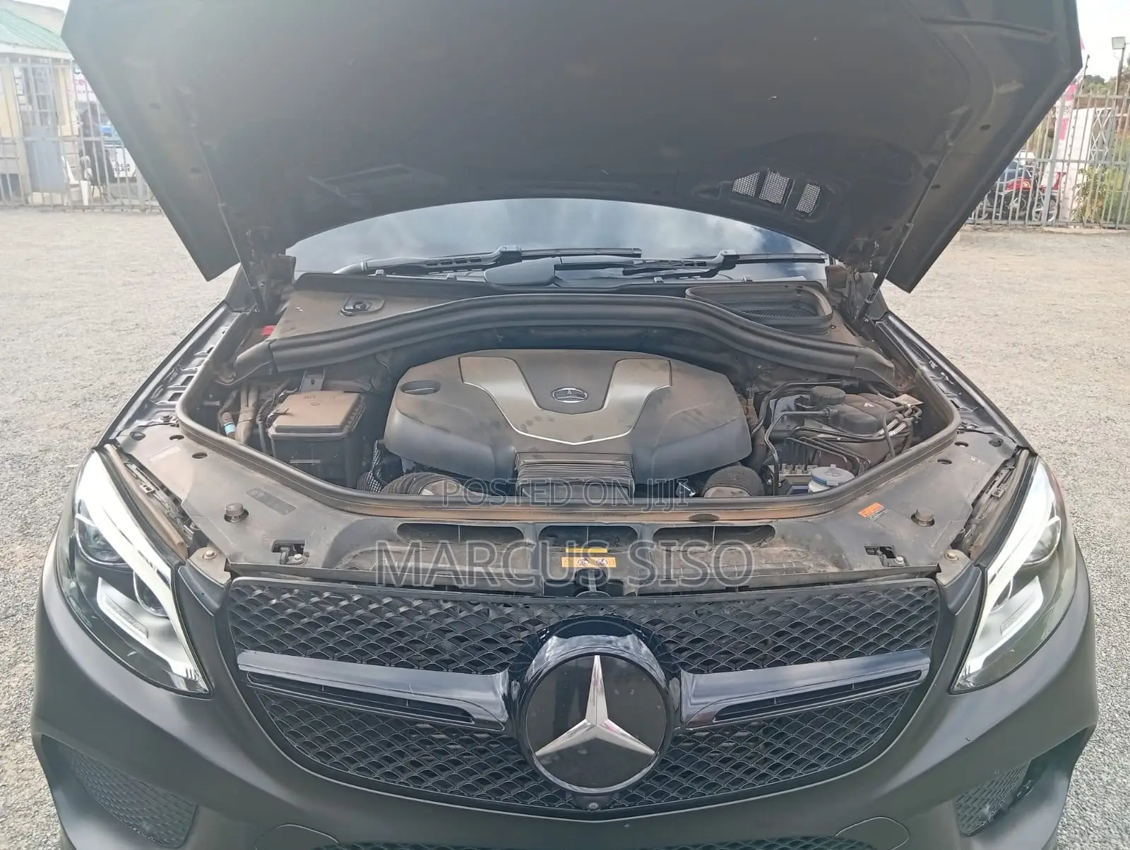 Mercedes-Benz GLE-Class GLE 350d 4MATIC 2017 Matt Black