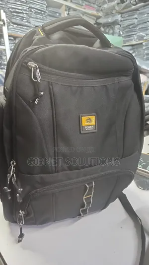 Power in Eavas 16" Backpack Bag -Black