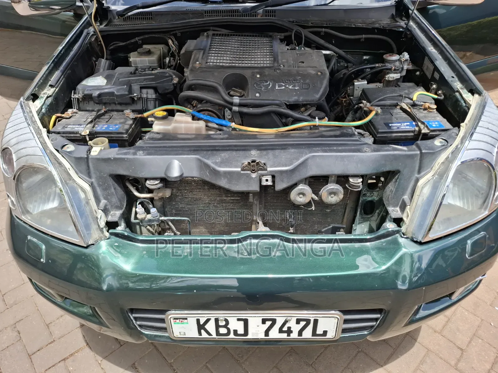 Toyota Land Cruiser Prado 3.0 D-4D 5dr 2004 Green