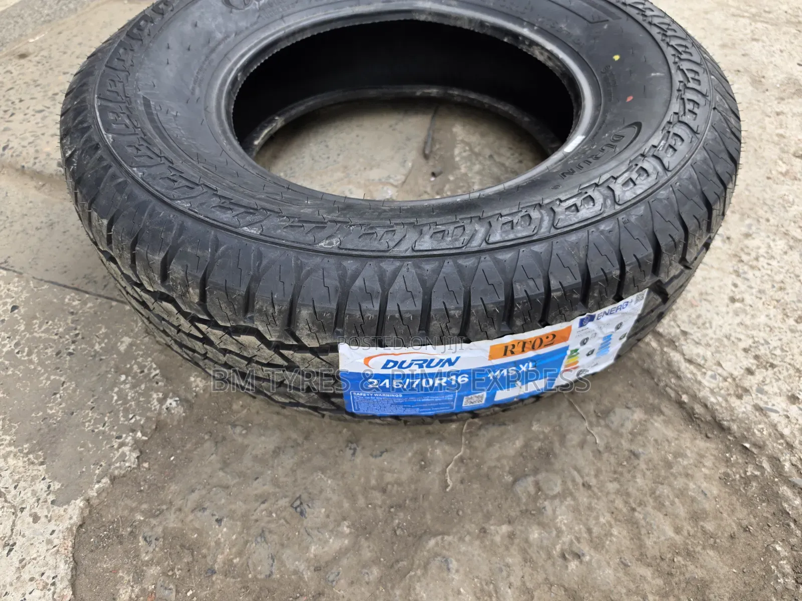 245 /70 R16 Durun Tires (All Terrain)