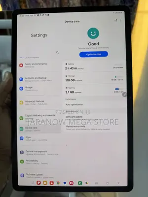 Samsung Galaxy Tab S8+ 128 GB Black