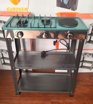 Eurochef EC-6073 2 Gas + 1 Electric Hotplate Cooker
