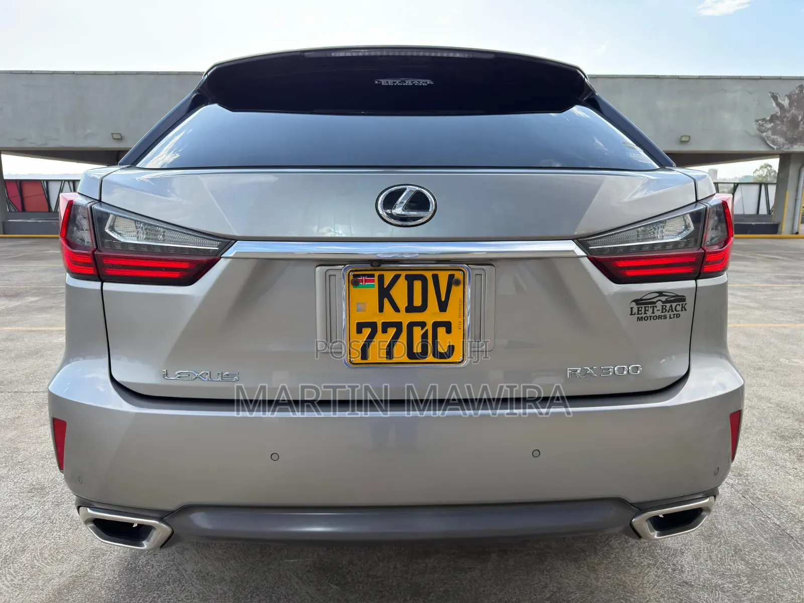 Lexus RX 2018 Silver