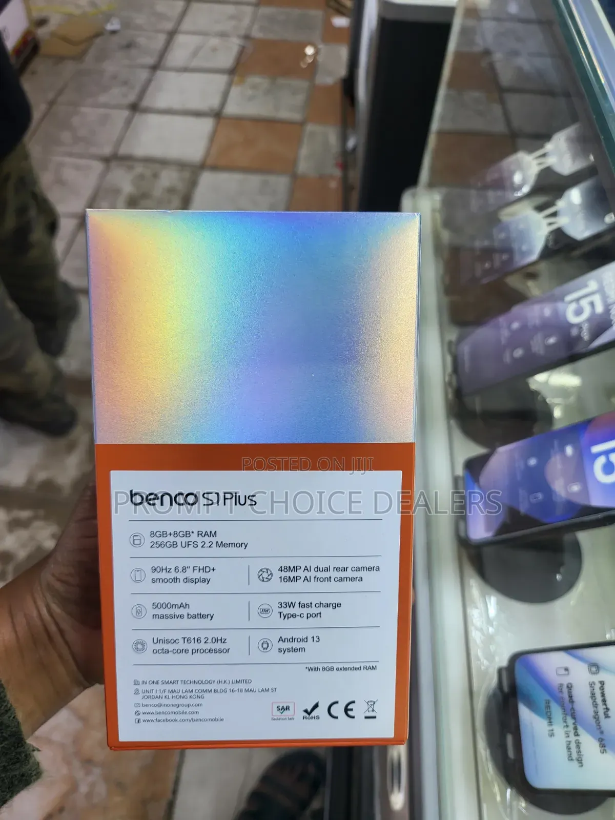 New Benco S1 Pro 256 GB Black