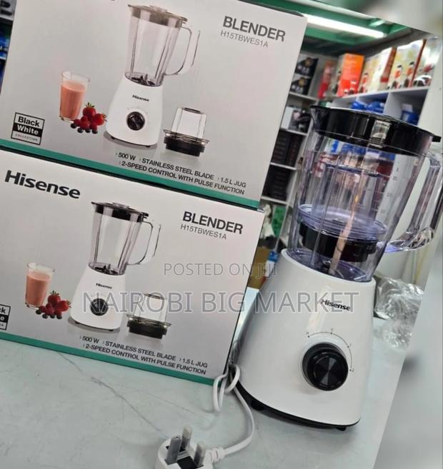 Hisense 2 in 1 Blender White - main view