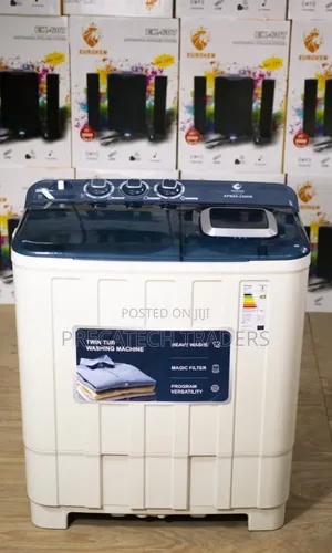 Euroken 8KG Twin Tub Washing Machine for Home Use