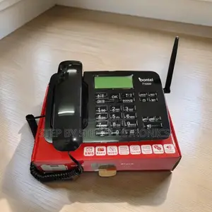 Built-in Torch Light Bontel T1000 Dual Sim GSM Landline Desktop Phone