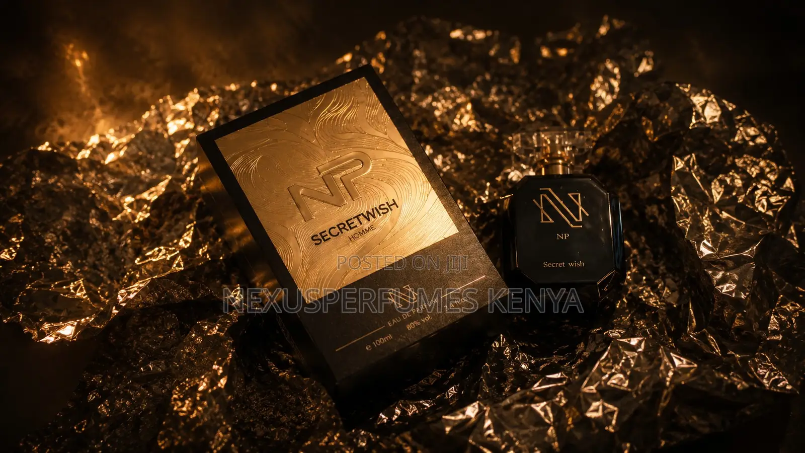 Nexus Premium Secret Wish Fresh Everyday Perfume for Men - 100ml