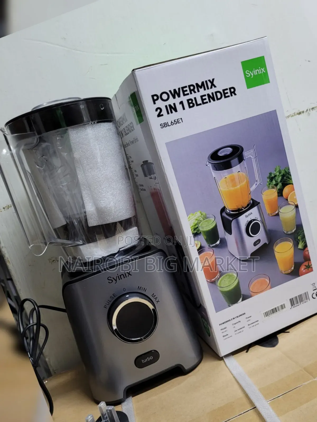 Syinix Powermix 2 in 1 Blender