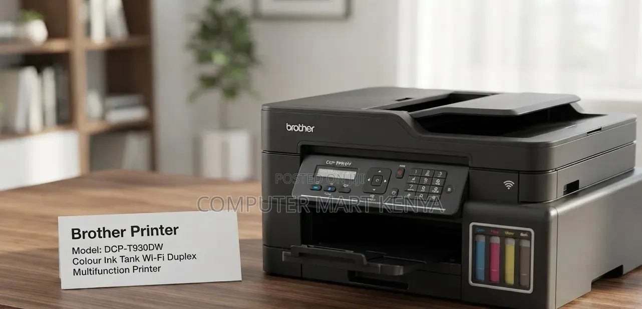Brother DCP-T930DW |Colour Ink Tank Wi-Fi Duplex Multifunction Printer