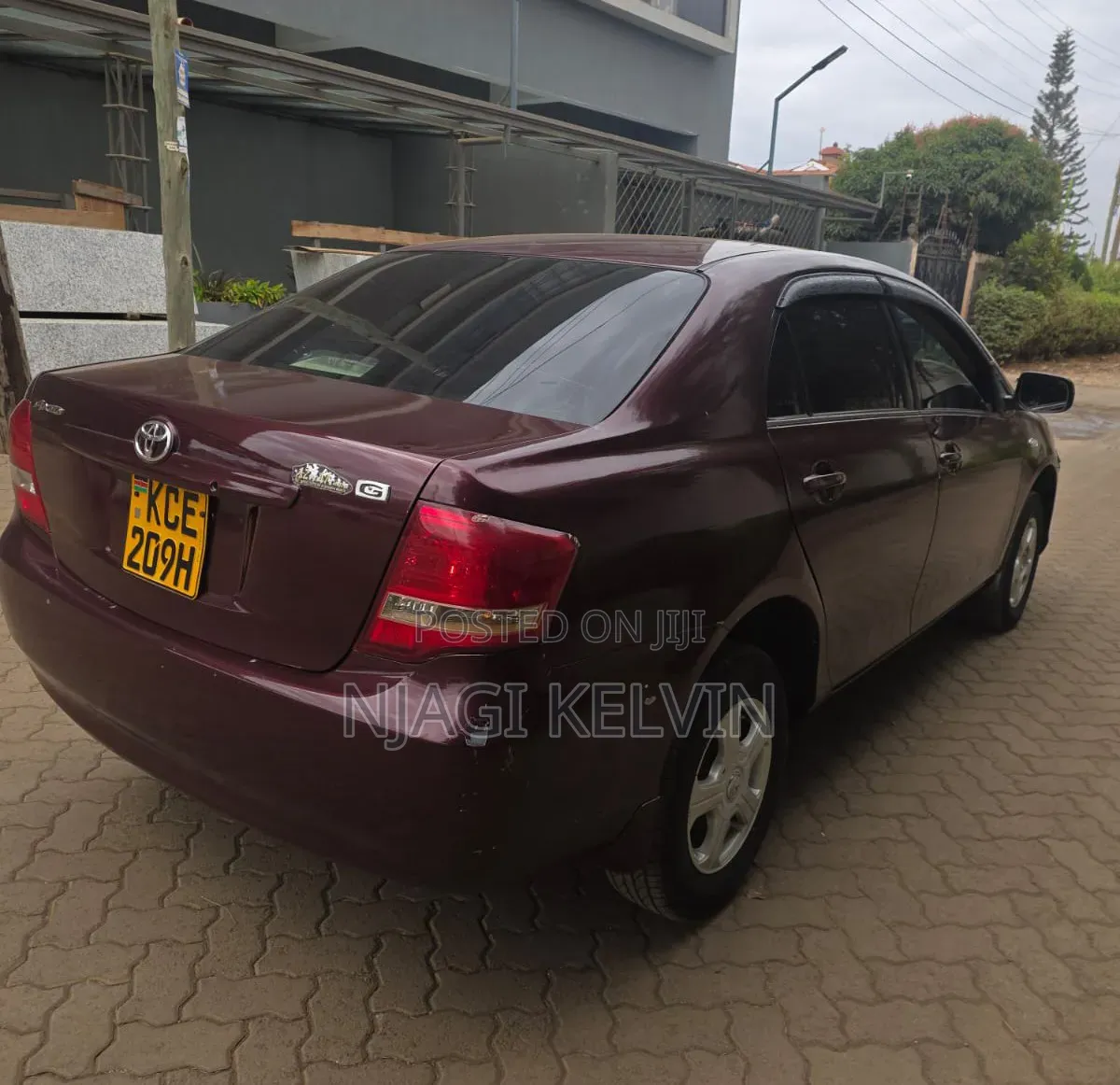Toyota Axio 1.5 G 2WD 2010 Red