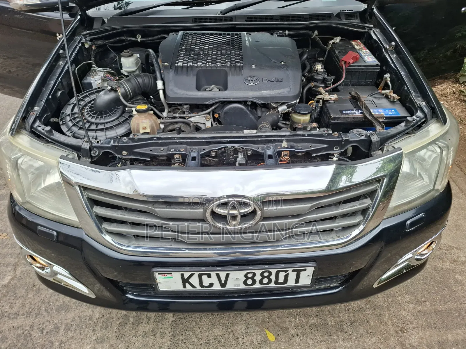 Toyota Hilux 3.0 D-4D 4x4 2012 Matt Black