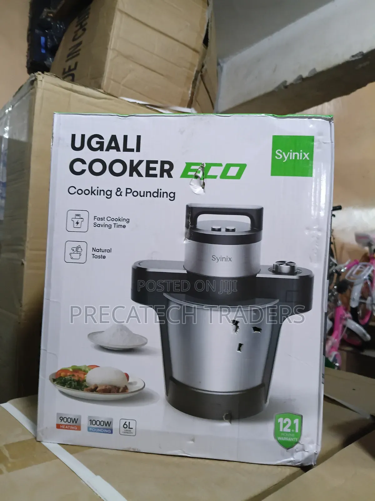 Synix Eco Ugali Cooker 6L – Cooking & Pounding