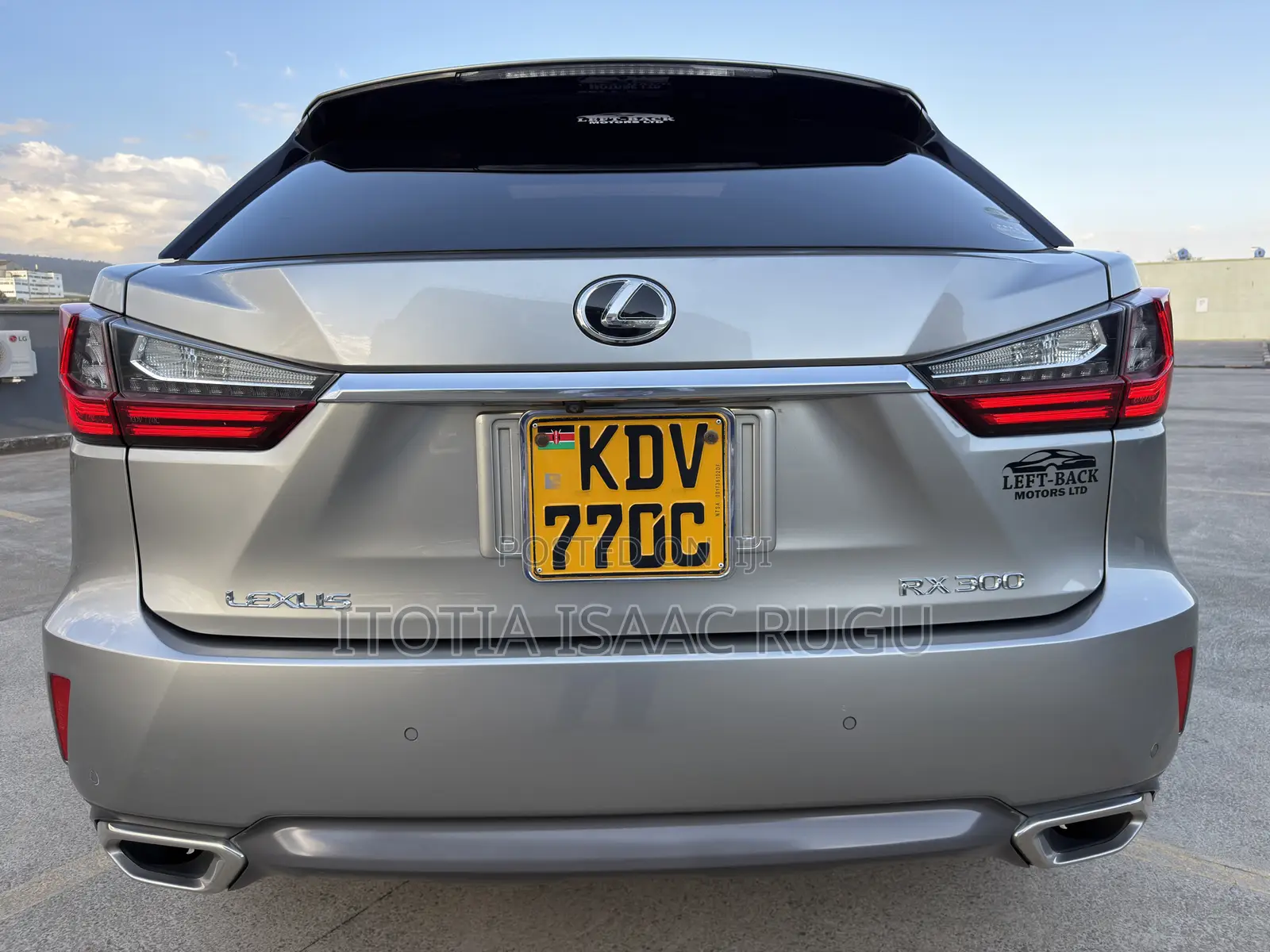 Lexus RX 300 4WD 2018 Gray