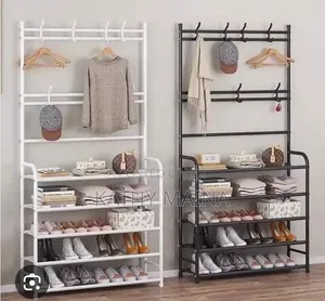 Shoe/Hat Rack: A Versatile Storage Rack Designed to Neatly Hats,