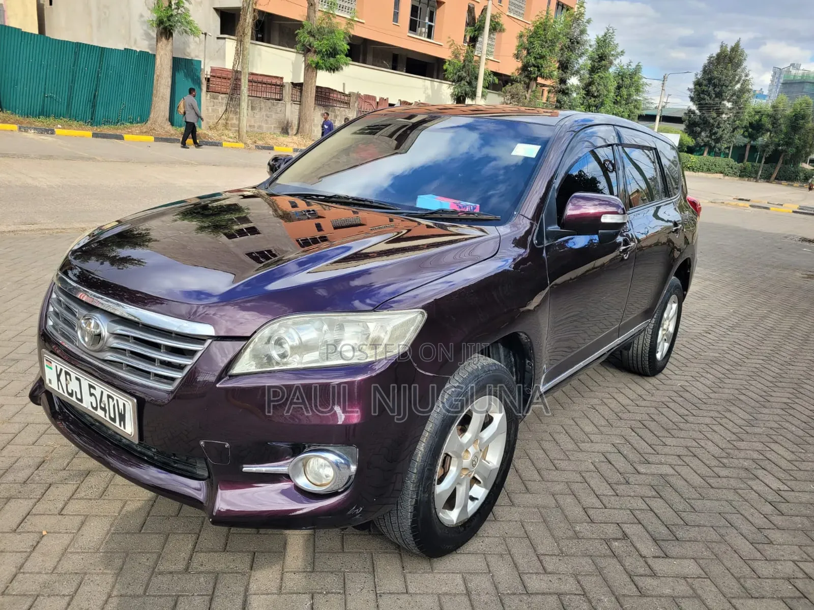 Toyota Vanguard 2009 Purple