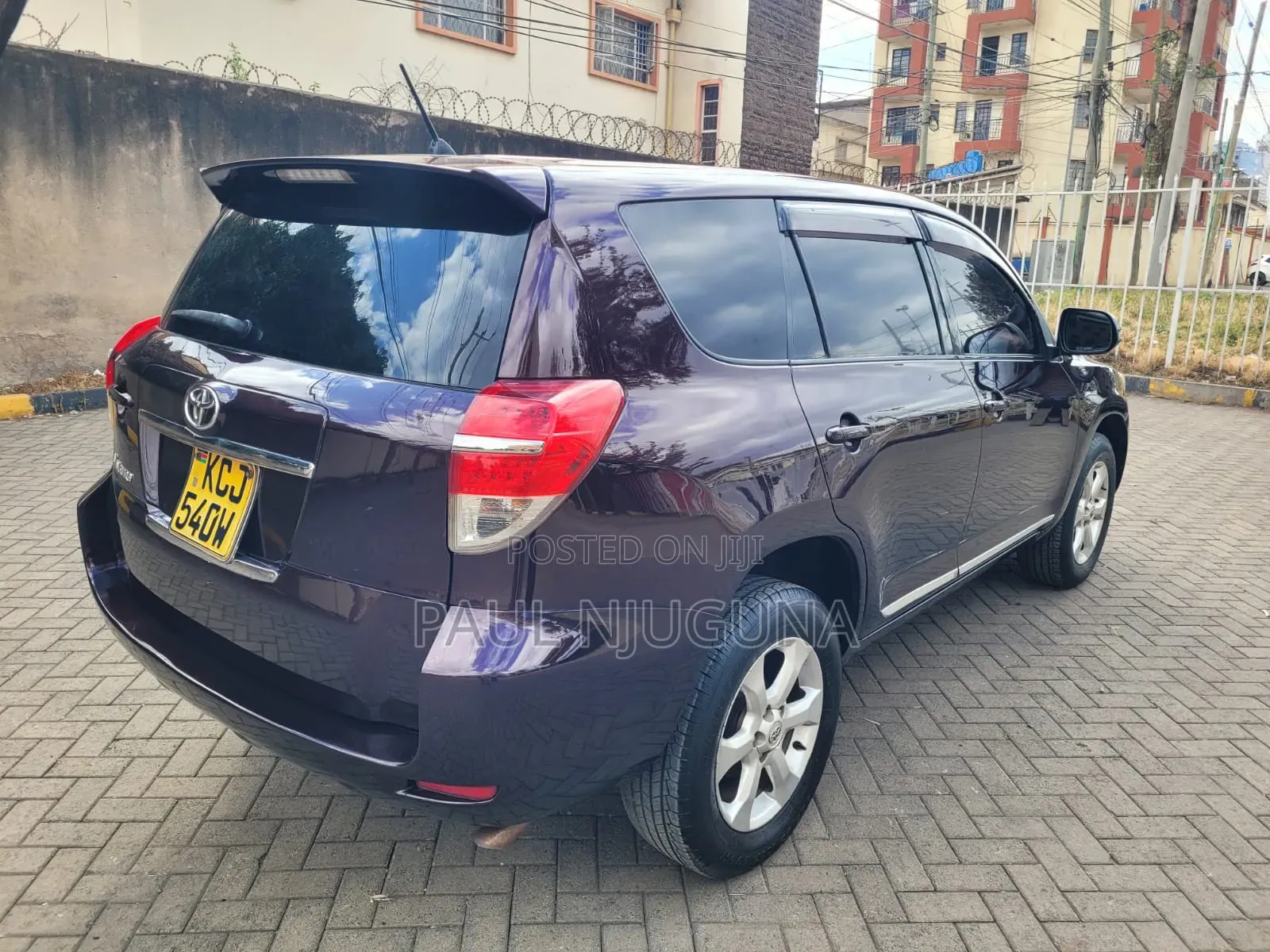 Toyota Vanguard 2009 Purple