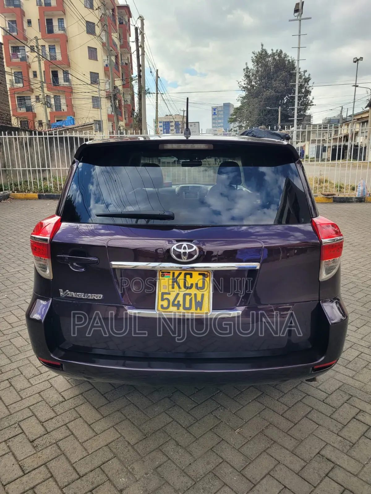 Toyota Vanguard 2009 Purple