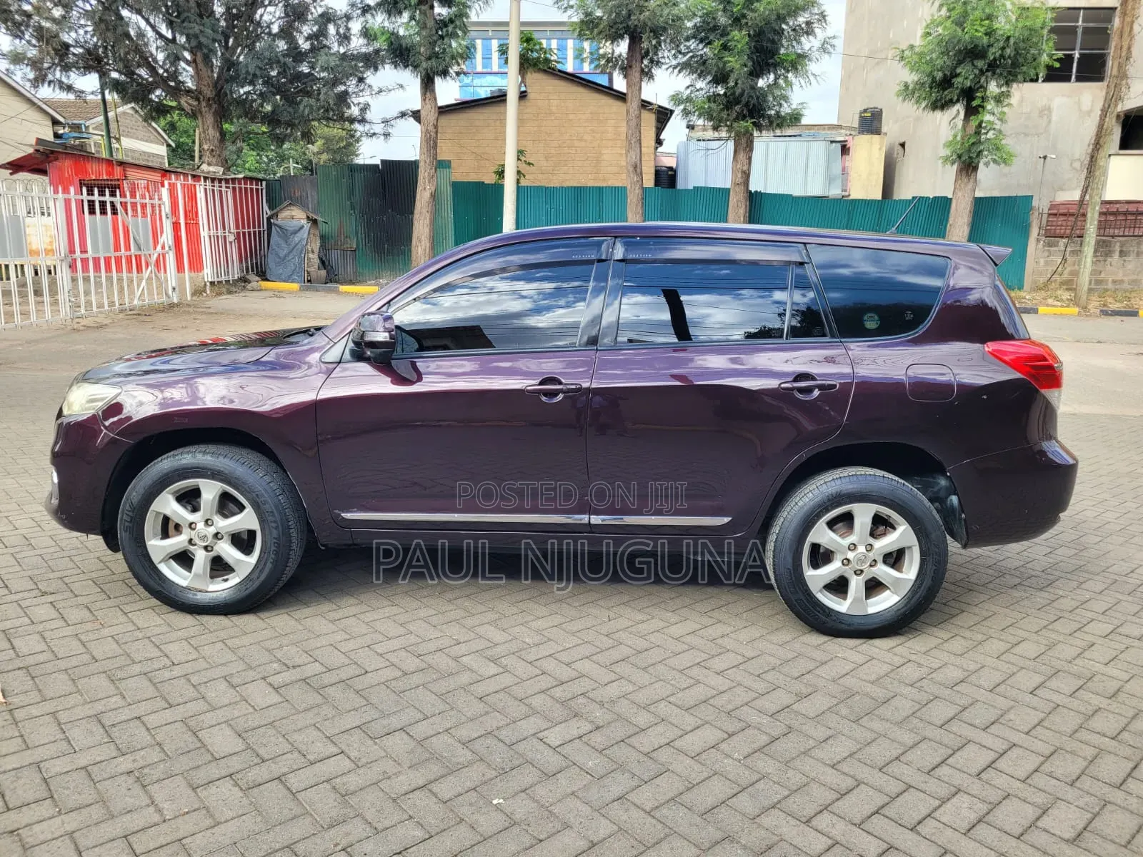 Toyota Vanguard 2009 Purple