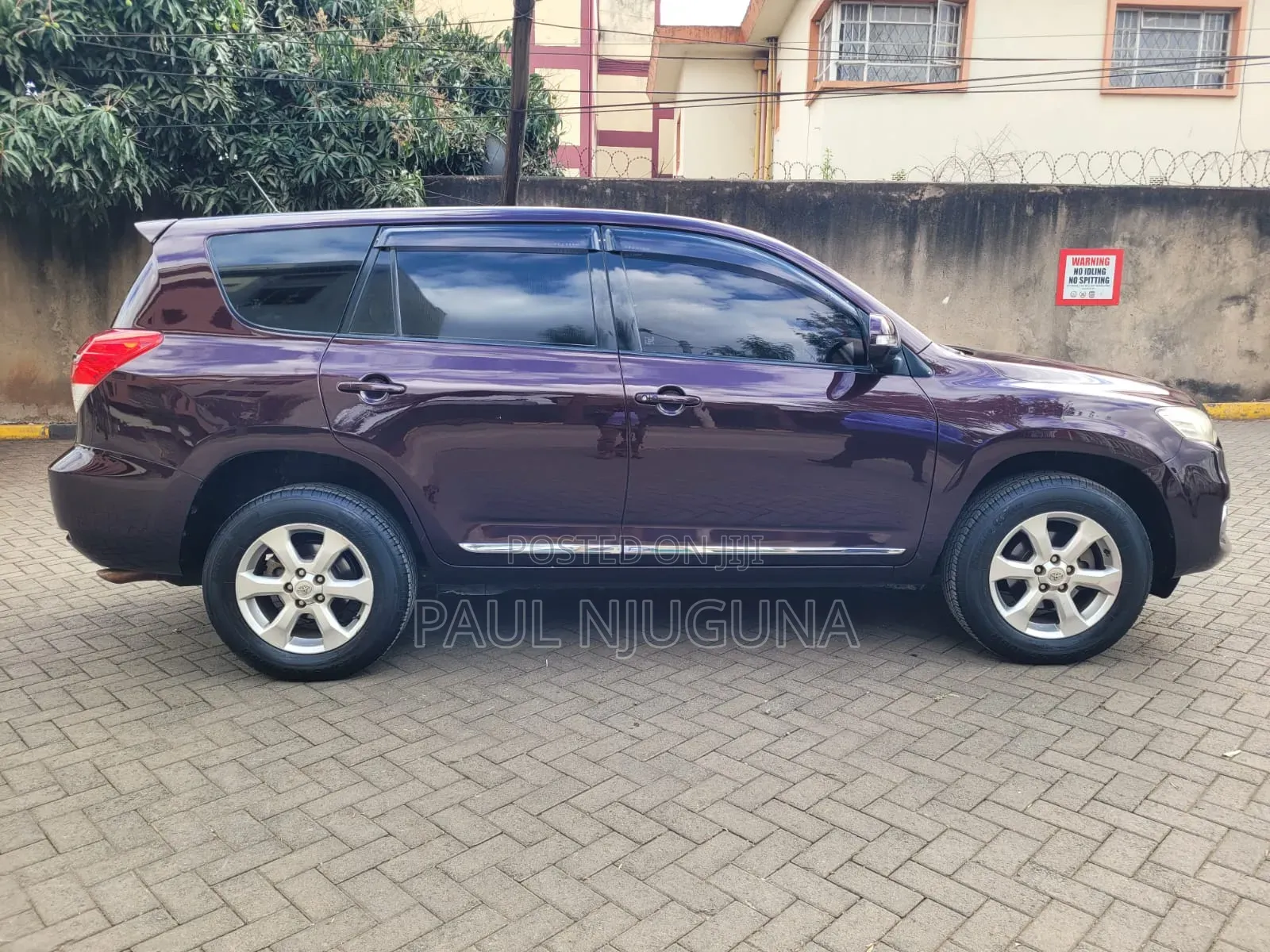 Toyota Vanguard 2009 Purple