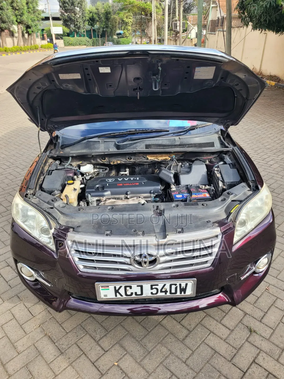 Toyota Vanguard 2009 Purple