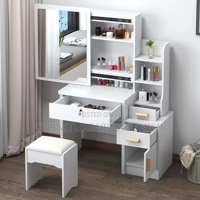 Dressing Table ; Wooden Dressing Table With Mirror
